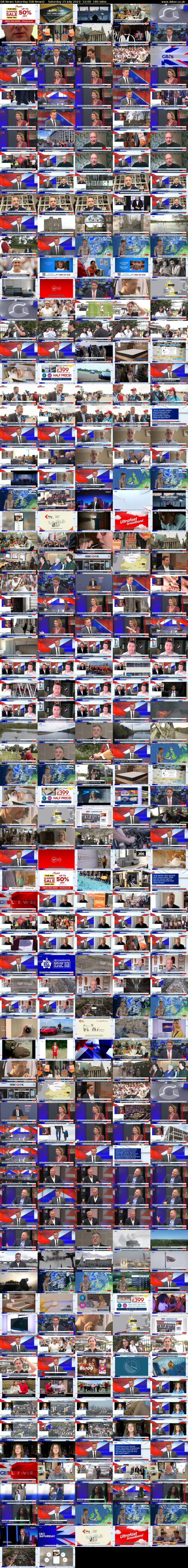 GB News Saturday (GB News) Saturday 15 July 2023 12:00 - 15:00