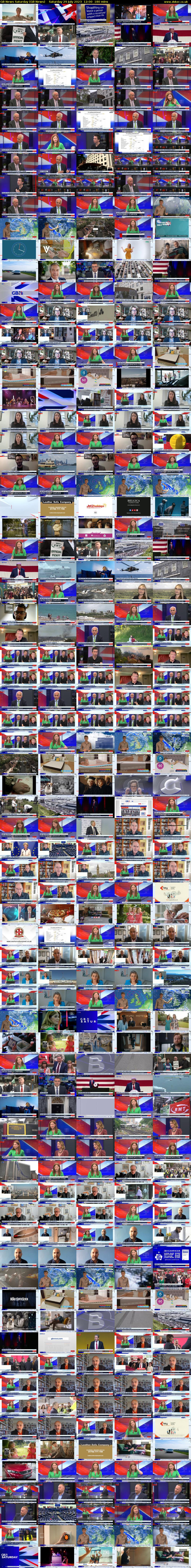GB News Saturday (GB News) Saturday 29 July 2023 12:00 - 15:00