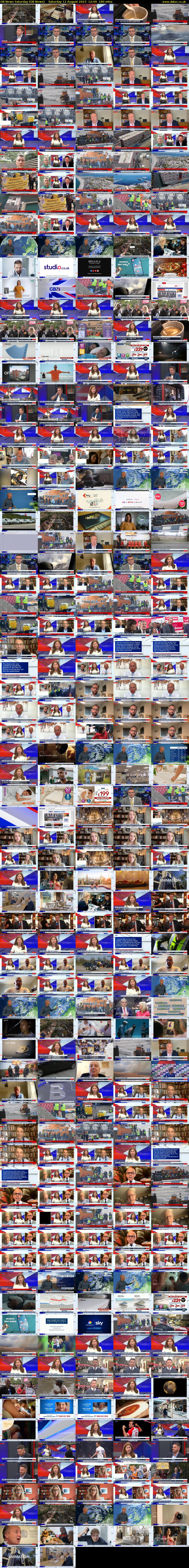 GB News Saturday (GB News) Saturday 12 August 2023 12:00 - 15:00