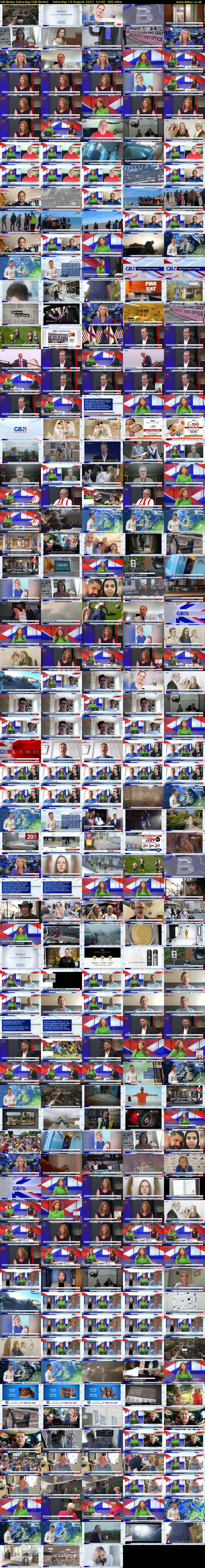 GB News Saturday (GB News) Saturday 19 August 2023 12:00 - 15:00