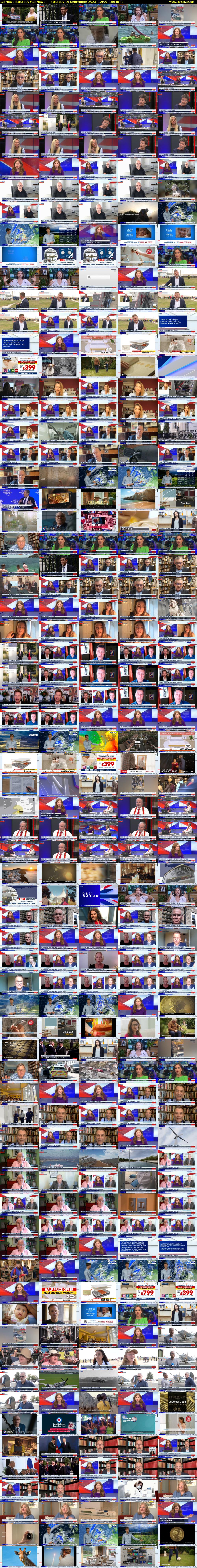 GB News Saturday (GB News) Saturday 16 September 2023 12:00 - 15:00