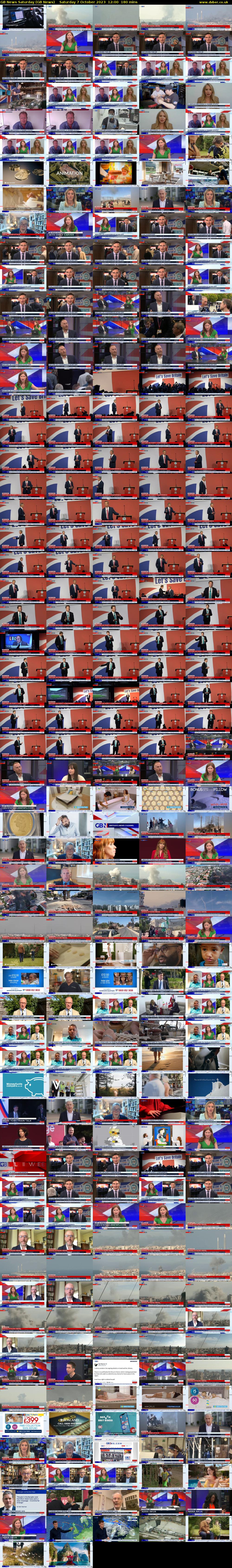 GB News Saturday (GB News) Saturday 7 October 2023 12:00 - 15:00