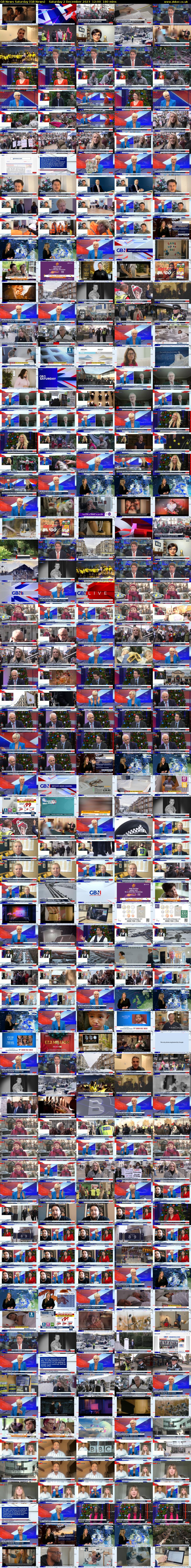 GB News Saturday (GB News) Saturday 2 December 2023 12:00 - 15:00