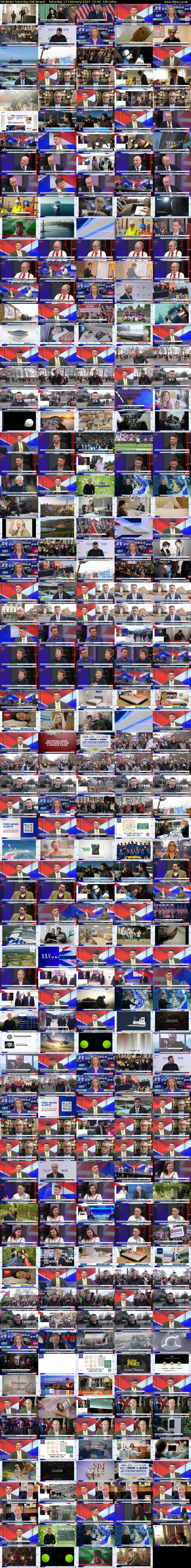 GB News Saturday (GB News) Saturday 17 February 2024 12:00 - 15:00