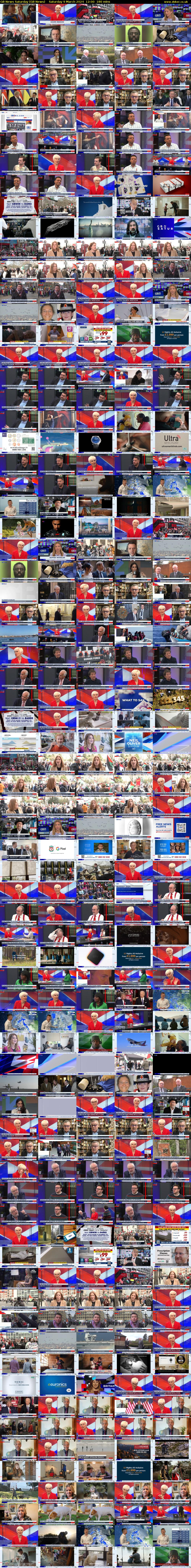 GB News Saturday (GB News) Saturday 9 March 2024 12:00 - 15:00
