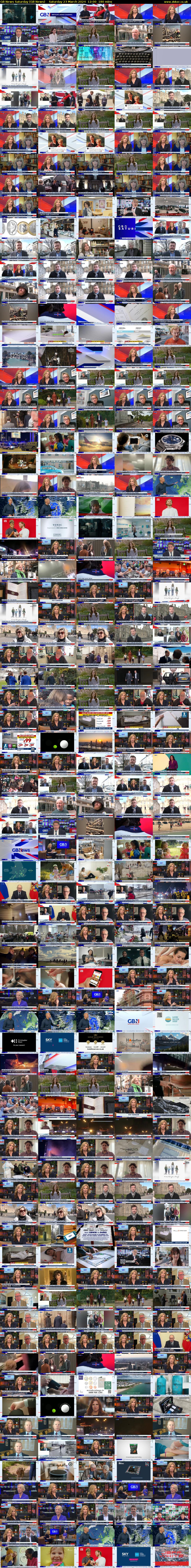 GB News Saturday (GB News) Saturday 23 March 2024 12:00 - 15:00