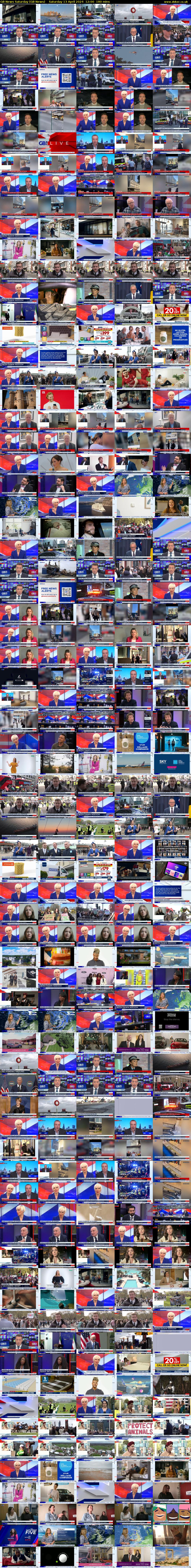 GB News Saturday (GB News) Saturday 13 April 2024 12:00 - 15:00