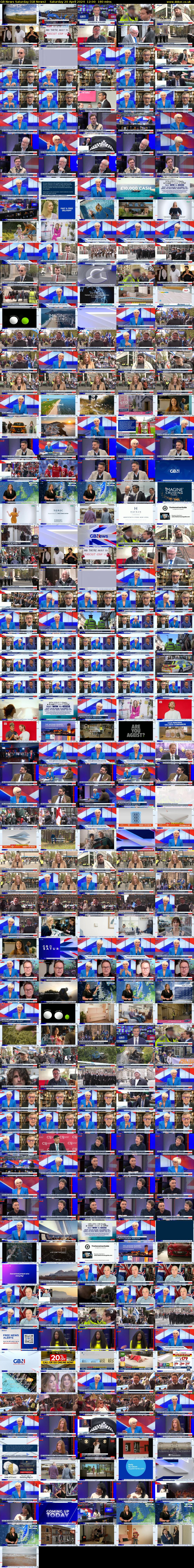 GB News Saturday (GB News) Saturday 20 April 2024 12:00 - 15:00