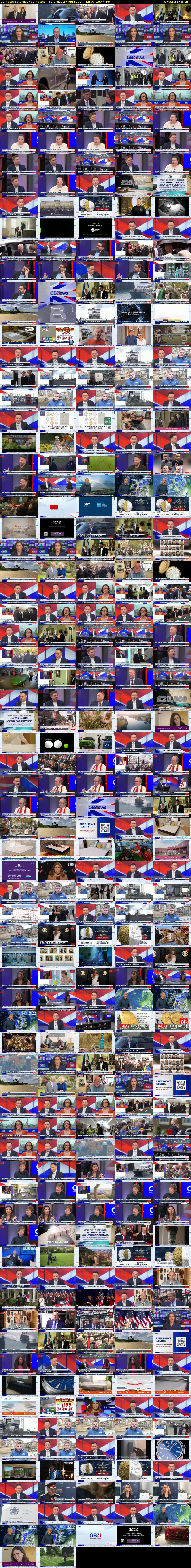 GB News Saturday (GB News) Saturday 27 April 2024 12:00 - 15:00