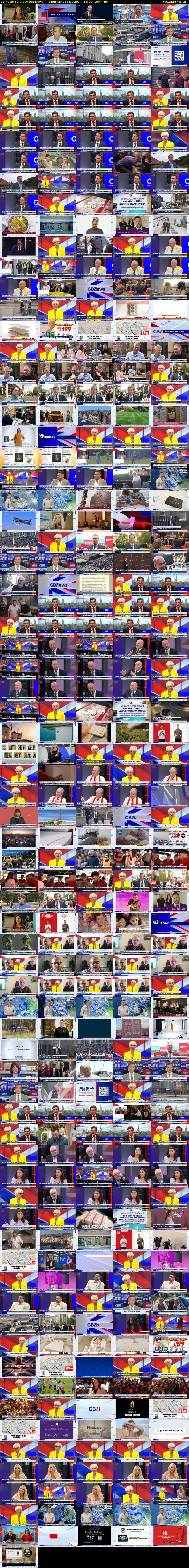 GB News Saturday (GB News) Saturday 25 May 2024 12:00 - 15:00