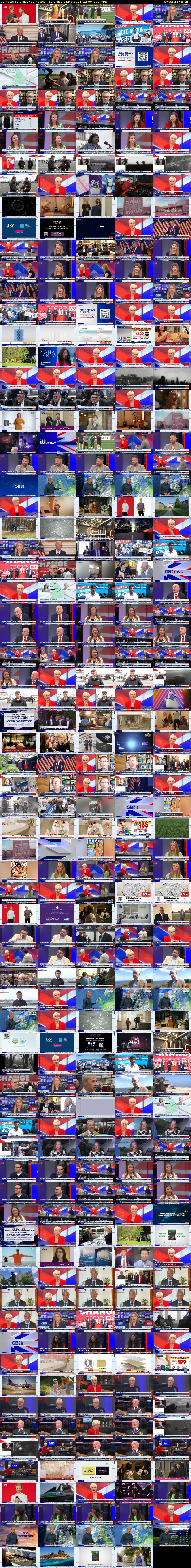 GB News Saturday (GB News) Saturday 1 June 2024 12:00 - 15:00