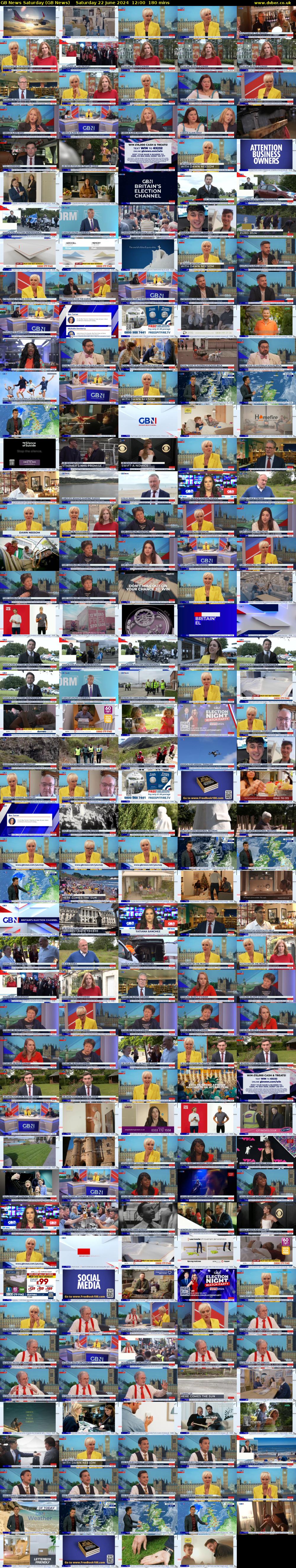 GB News Saturday (GB News) Saturday 22 June 2024 12:00 - 15:00