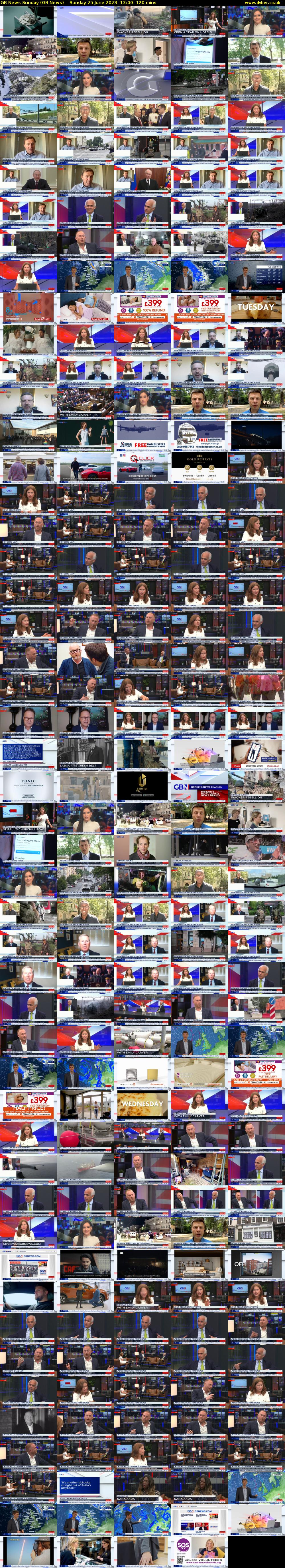 GB News Sunday (GB News) Sunday 25 June 2023 13:00 - 15:00