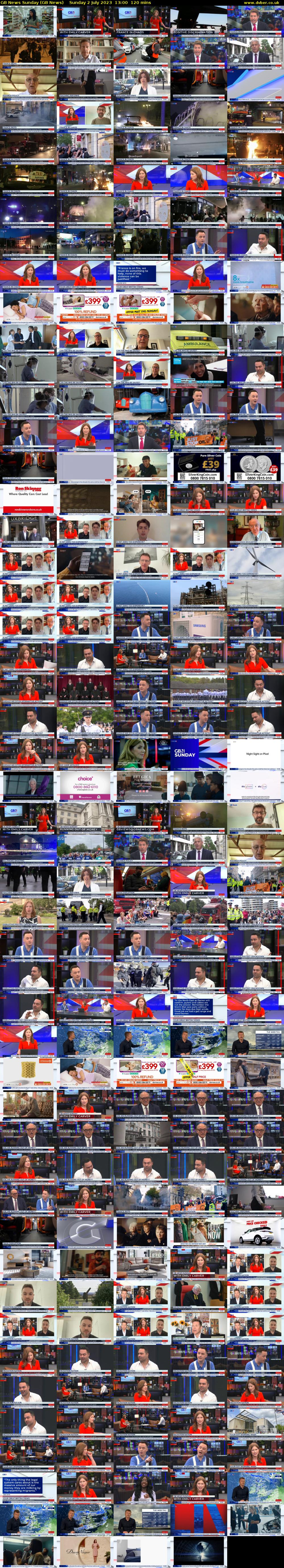 GB News Sunday (GB News) Sunday 2 July 2023 13:00 - 15:00