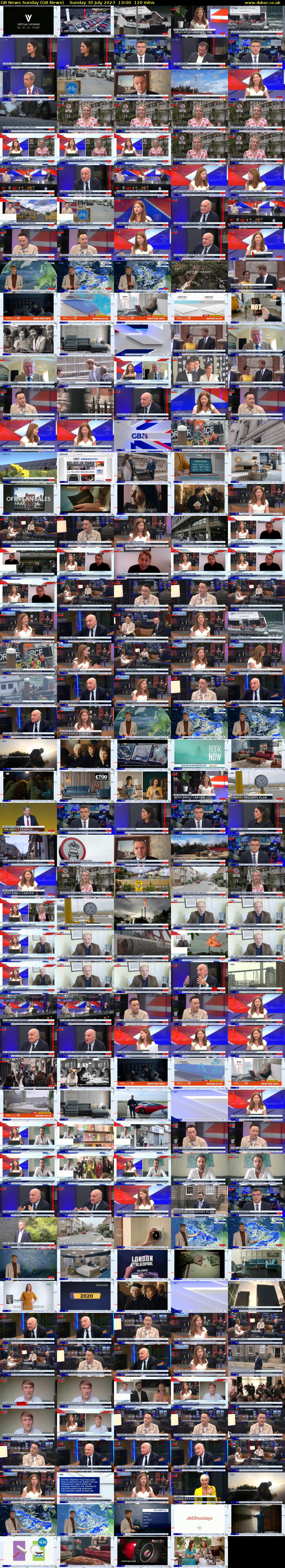 GB News Sunday (GB News) Sunday 30 July 2023 13:00 - 15:00