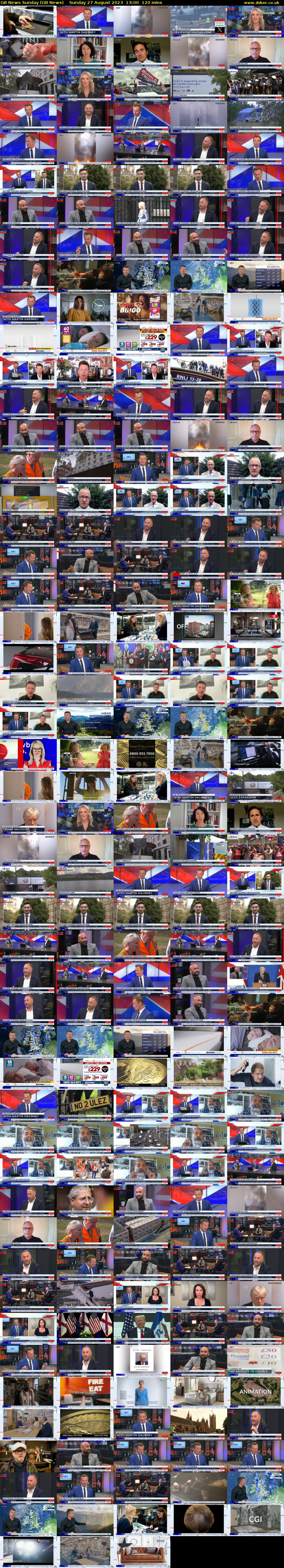 GB News Sunday (GB News) Sunday 27 August 2023 13:00 - 15:00