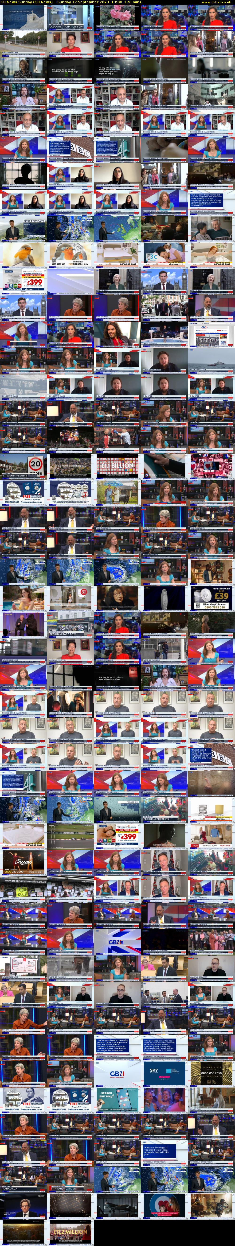 GB News Sunday (GB News) Sunday 17 September 2023 13:00 - 15:00