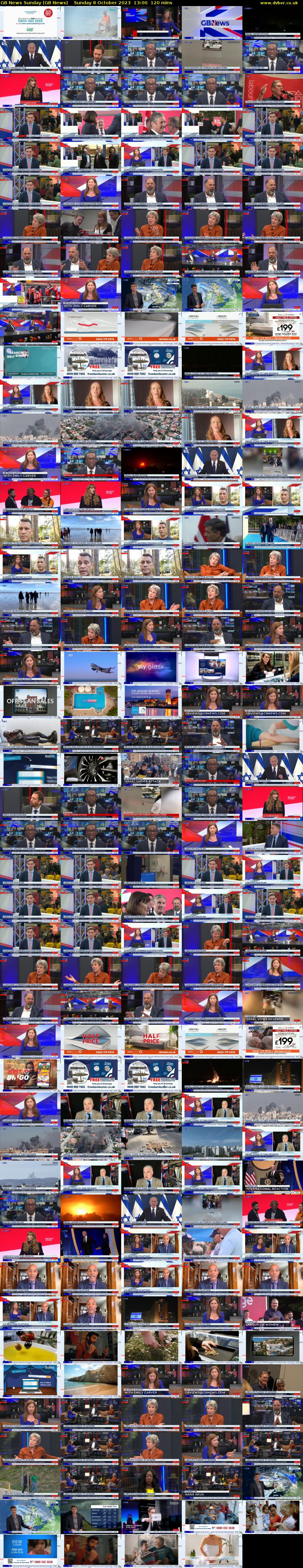 GB News Sunday (GB News) Sunday 8 October 2023 13:00 - 15:00