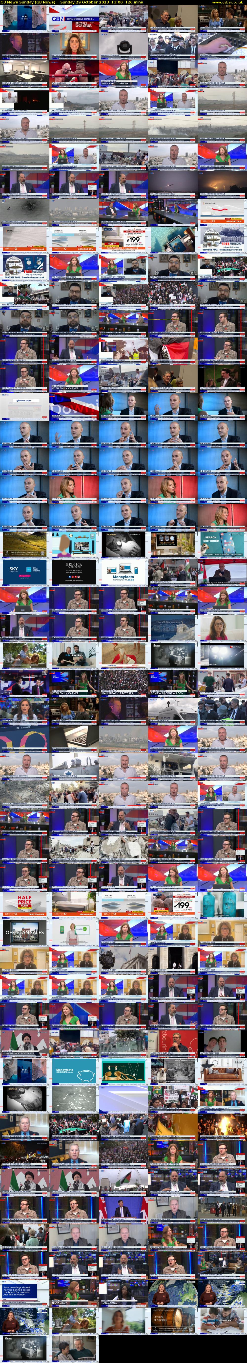 GB News Sunday (GB News) Sunday 29 October 2023 13:00 - 15:00