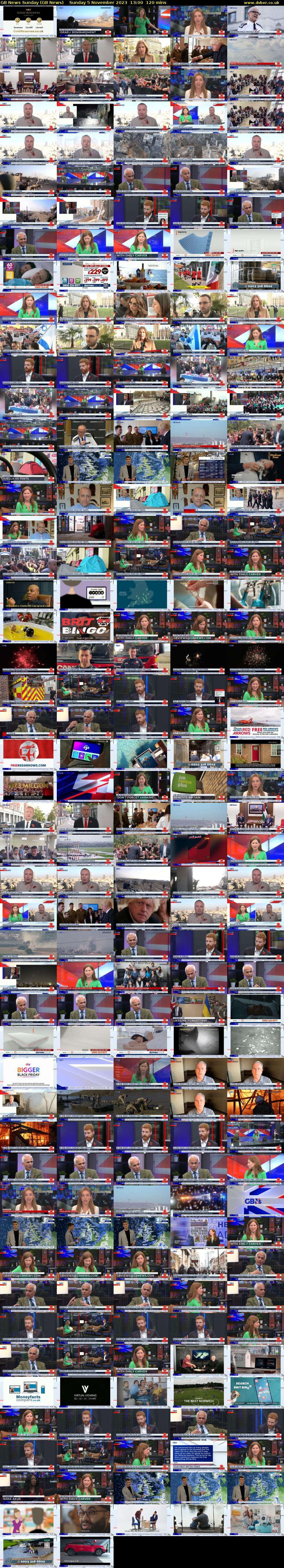 GB News Sunday (GB News) Sunday 5 November 2023 13:00 - 15:00
