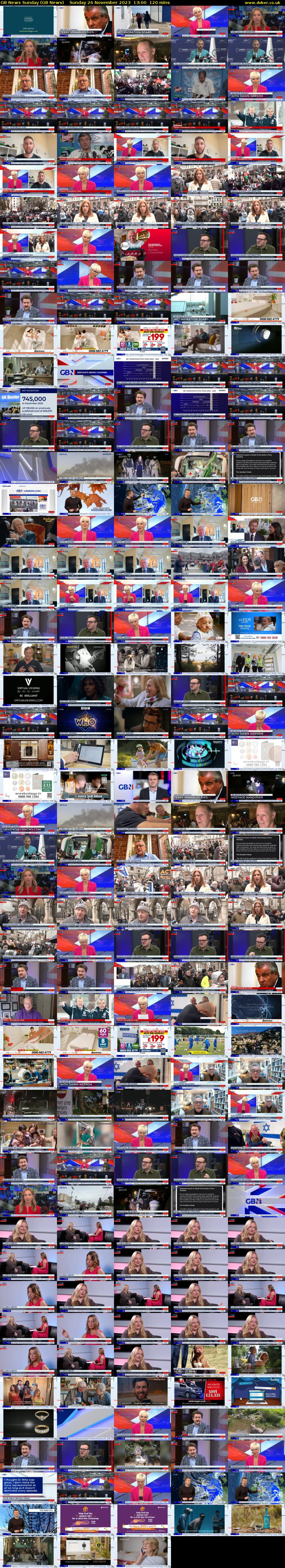 GB News Sunday (GB News) Sunday 26 November 2023 13:00 - 15:00