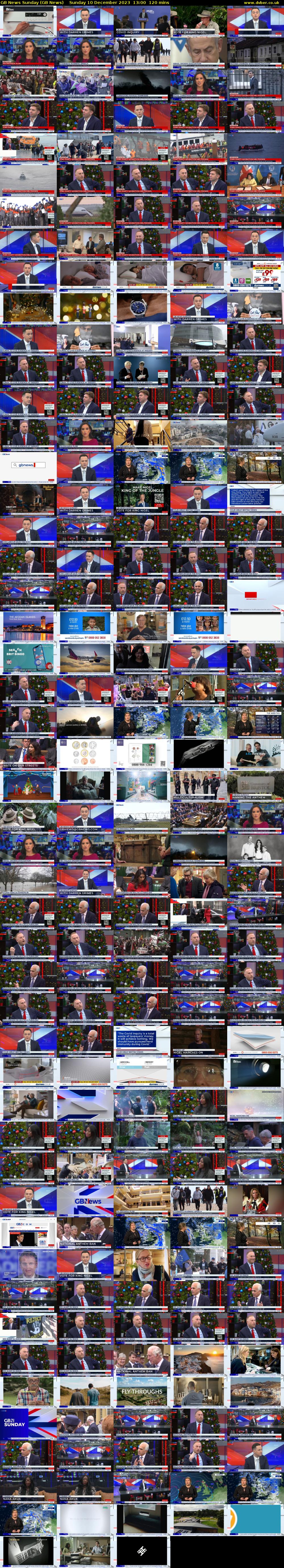 GB News Sunday (GB News) Sunday 10 December 2023 13:00 - 15:00
