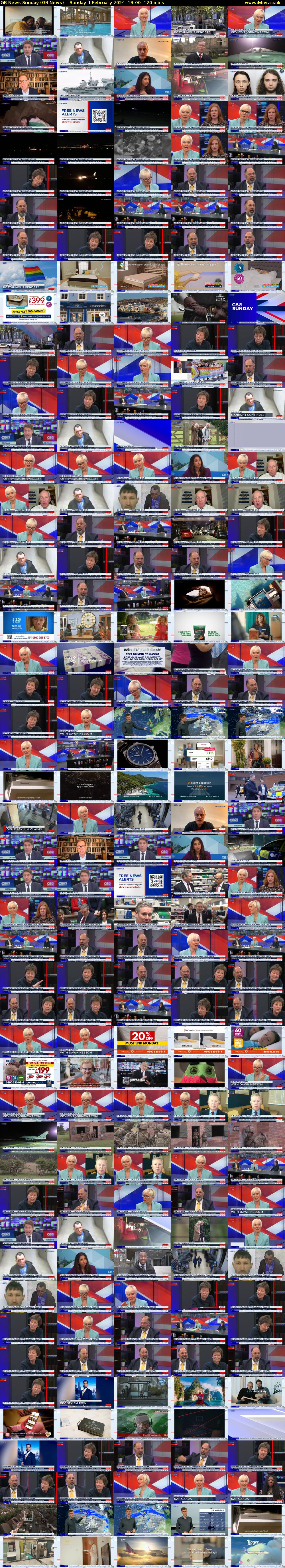GB News Sunday (GB News) Sunday 4 February 2024 13:00 - 15:00