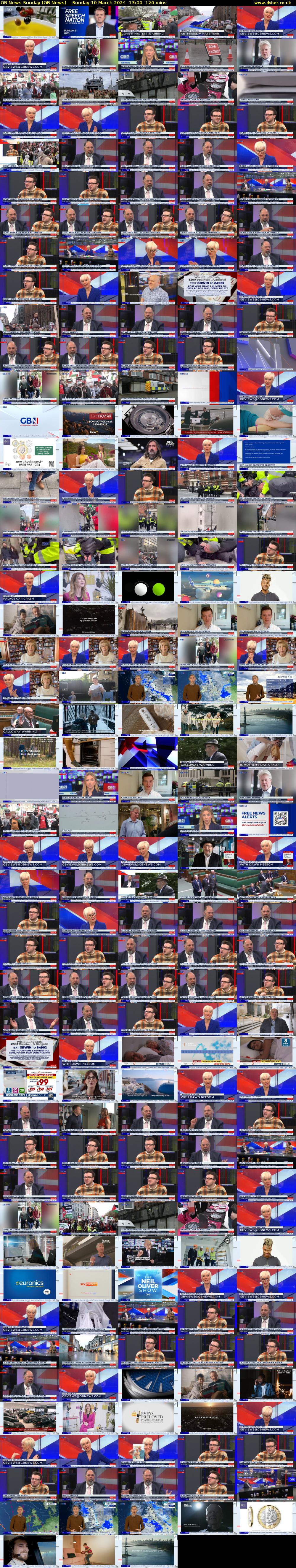 GB News Sunday (GB News) Sunday 10 March 2024 13:00 - 15:00