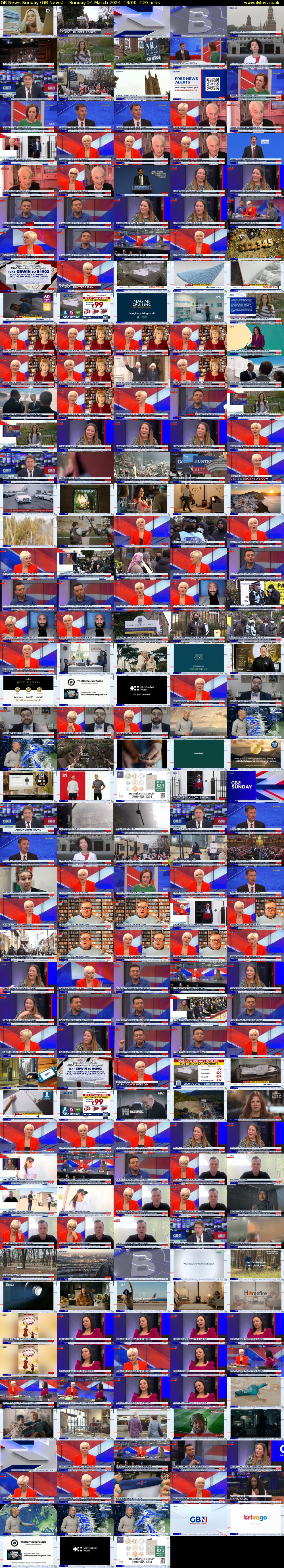 GB News Sunday (GB News) Sunday 24 March 2024 13:00 - 15:00