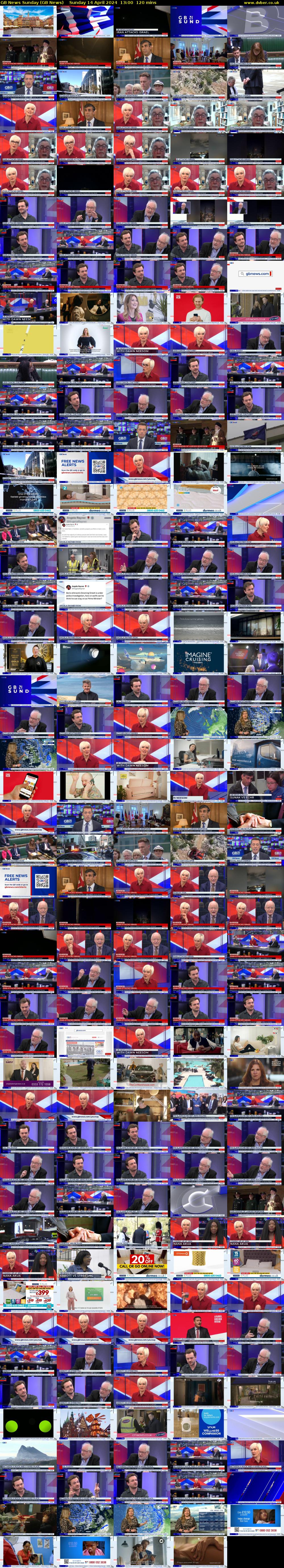 GB News Sunday (GB News) Sunday 14 April 2024 13:00 - 15:00