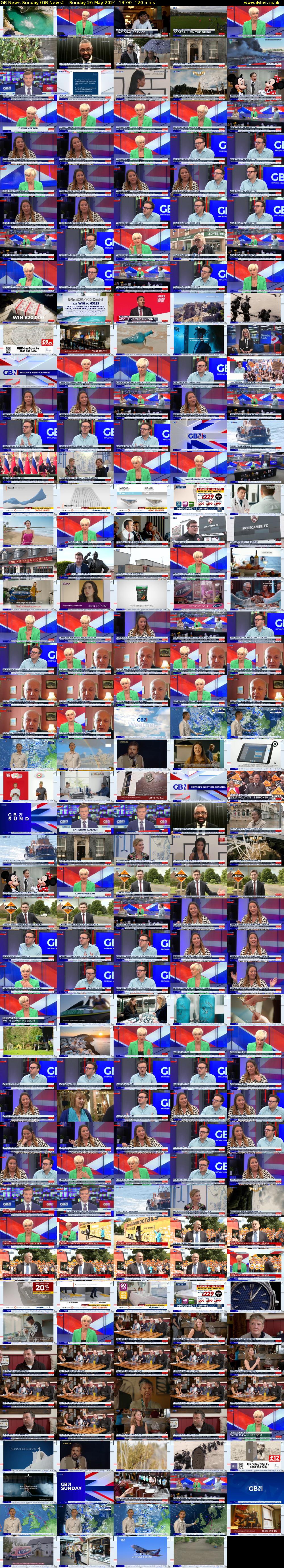 GB News Sunday (GB News) Sunday 26 May 2024 13:00 - 15:00