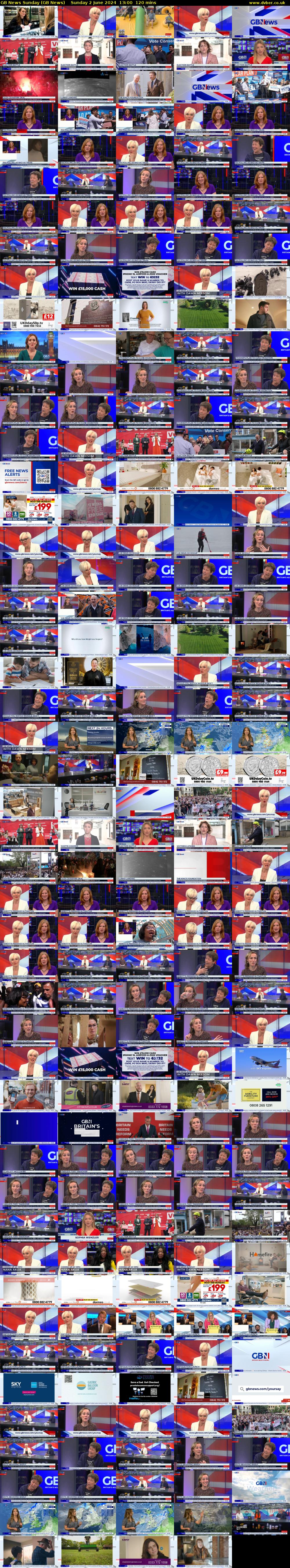 GB News Sunday (GB News) Sunday 2 June 2024 13:00 - 15:00