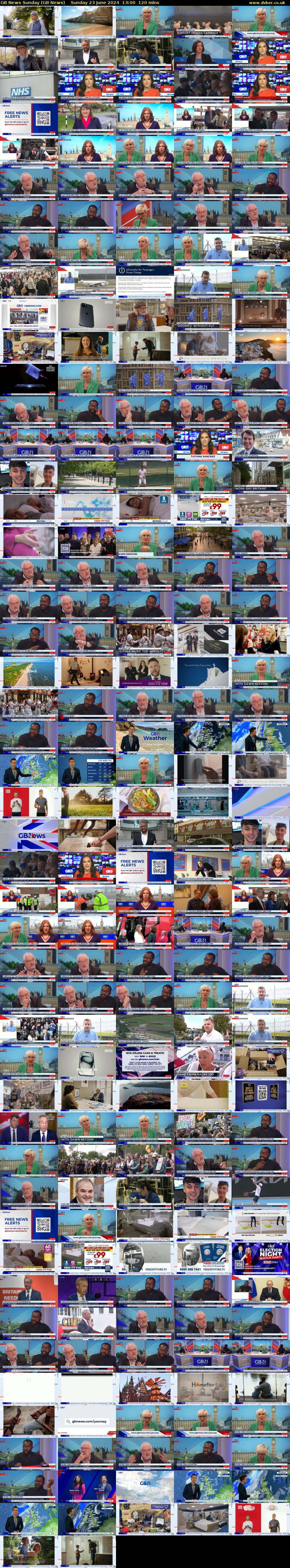 GB News Sunday (GB News) Sunday 23 June 2024 13:00 - 15:00