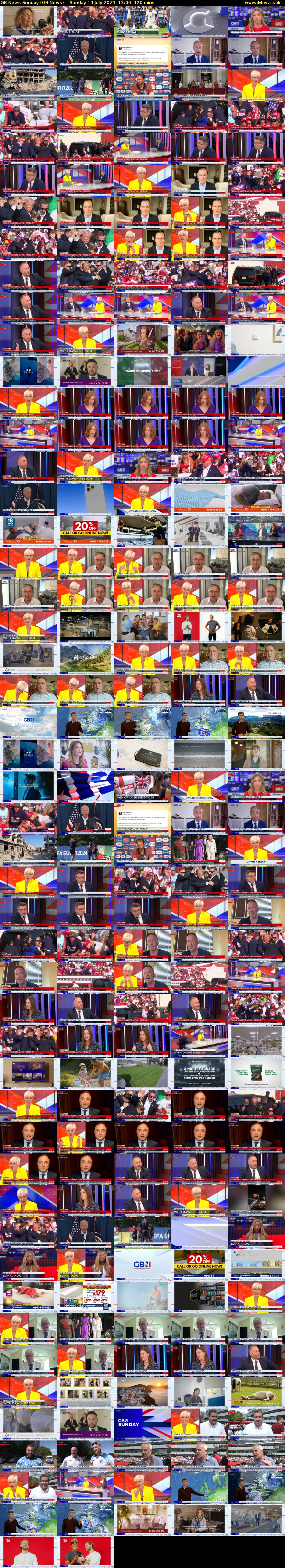 GB News Sunday (GB News) Sunday 14 July 2024 13:00 - 15:00