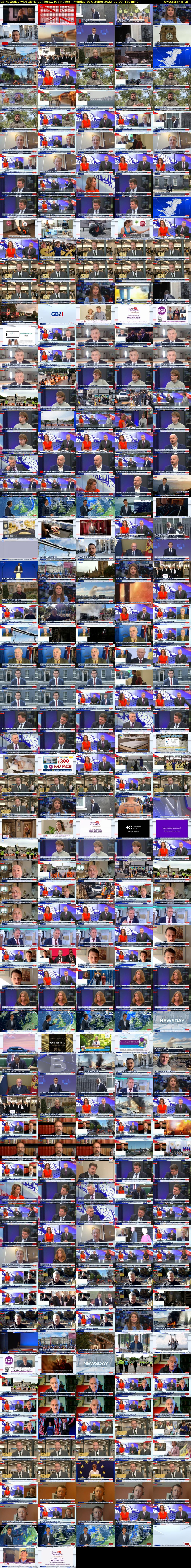 GB Newsday with Gloria De Piero... (GB News) Monday 10 October 2022 12:00 - 15:00