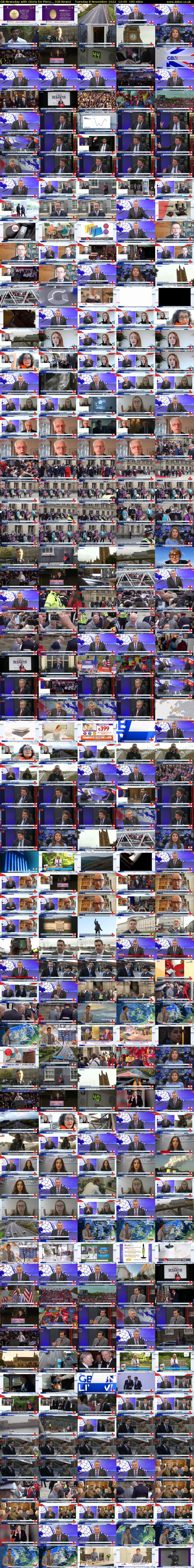 GB Newsday with Gloria De Piero... (GB News) Tuesday 8 November 2022 12:00 - 15:00