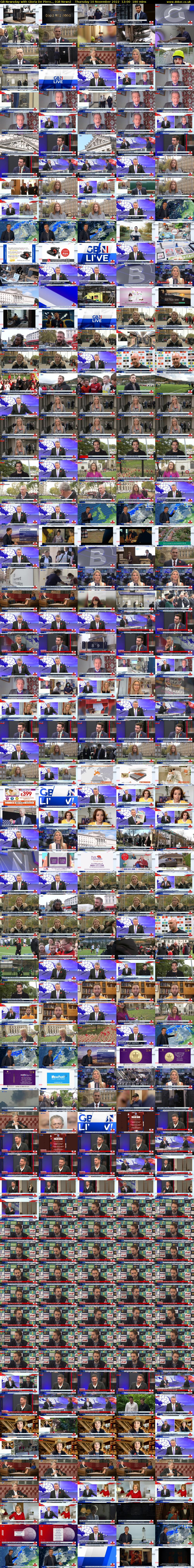 GB Newsday with Gloria De Piero... (GB News) Thursday 10 November 2022 12:00 - 15:00