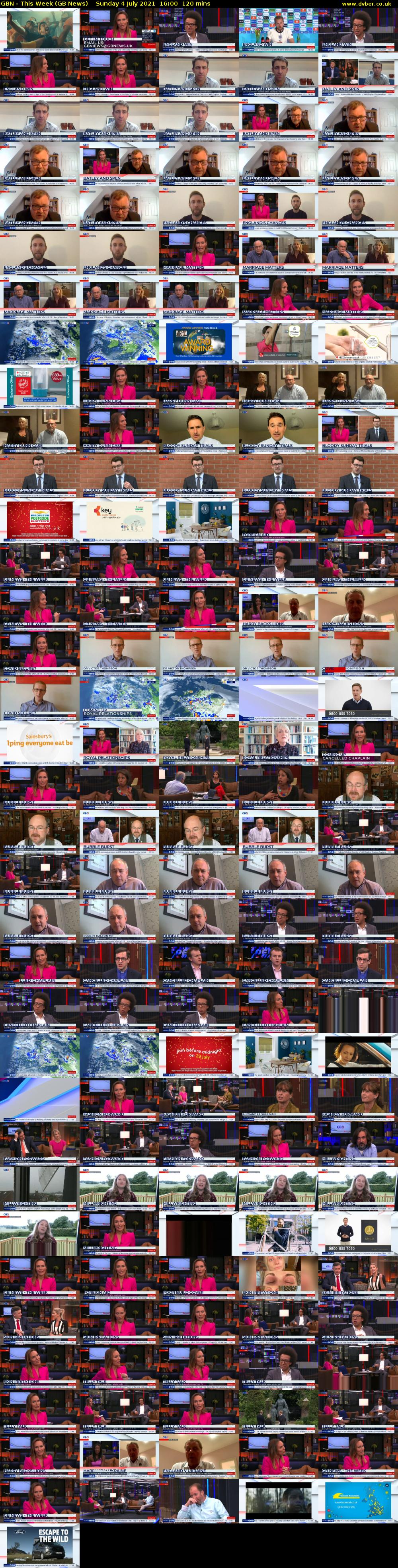 GBN - This Week (GB News) Sunday 4 July 2021 16:00 - 18:00