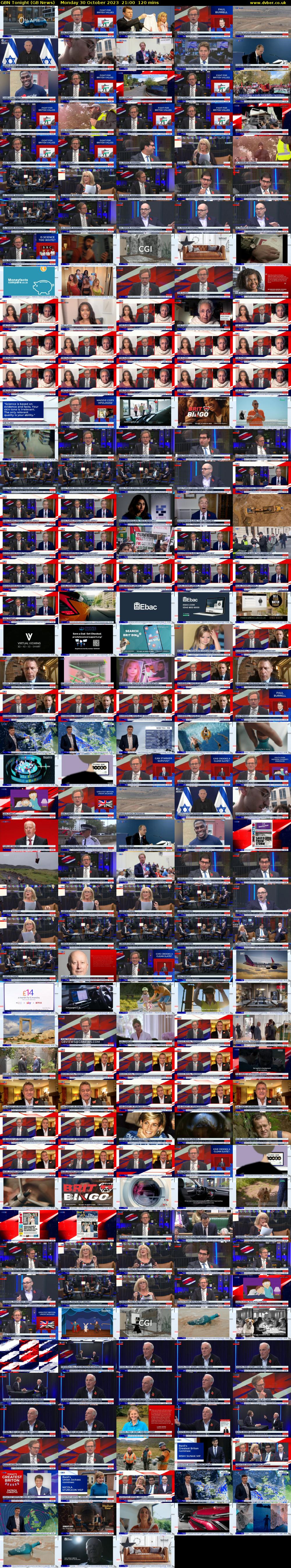 GBN Tonight (GB News) Monday 30 October 2023 21:00 - 23:00