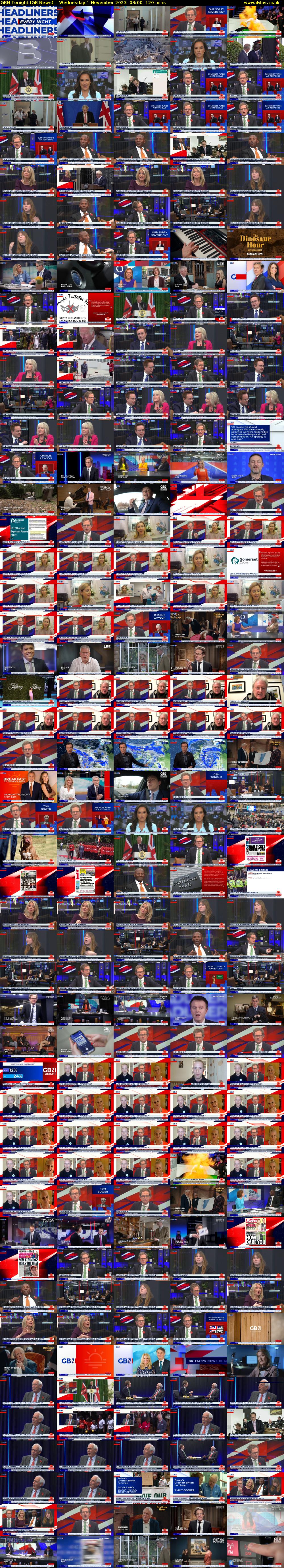 GBN Tonight (GB News) Wednesday 1 November 2023 03:00 - 05:00