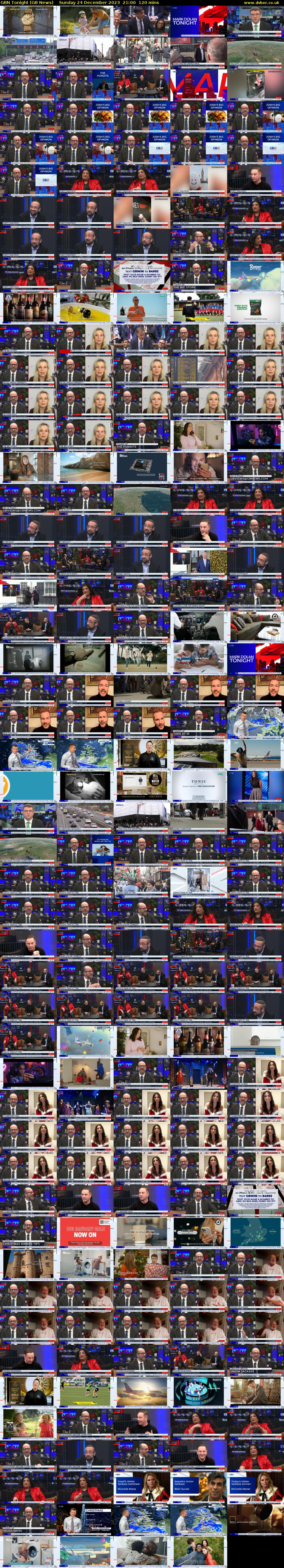 GBN Tonight (GB News) Sunday 24 December 2023 21:00 - 23:00