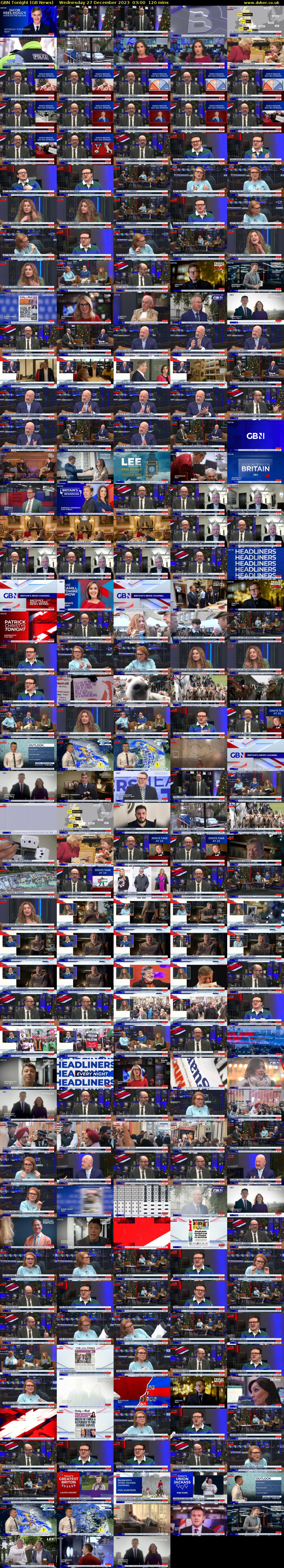 GBN Tonight (GB News) Wednesday 27 December 2023 03:00 - 05:00