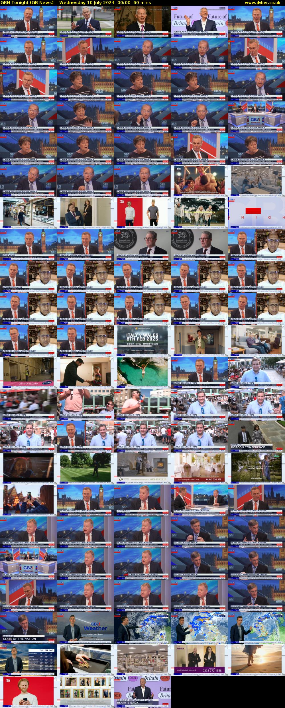 GBN Tonight (GB News) Wednesday 10 July 2024 00:00 - 01:00