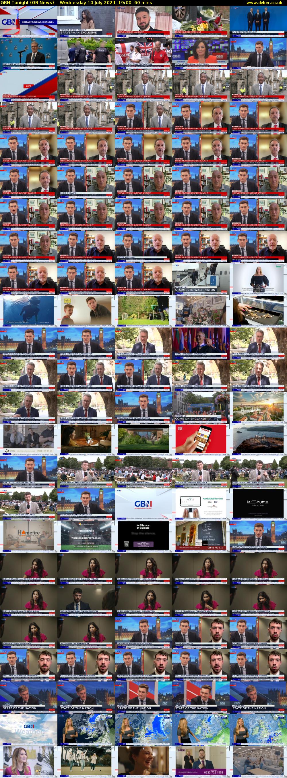 GBN Tonight (GB News) Wednesday 10 July 2024 19:00 - 20:00