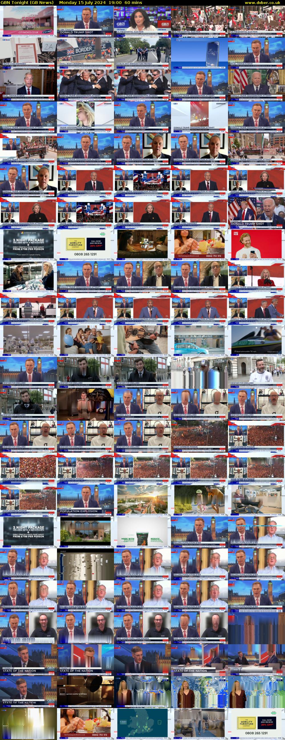GBN Tonight (GB News) Monday 15 July 2024 19:00 - 20:00