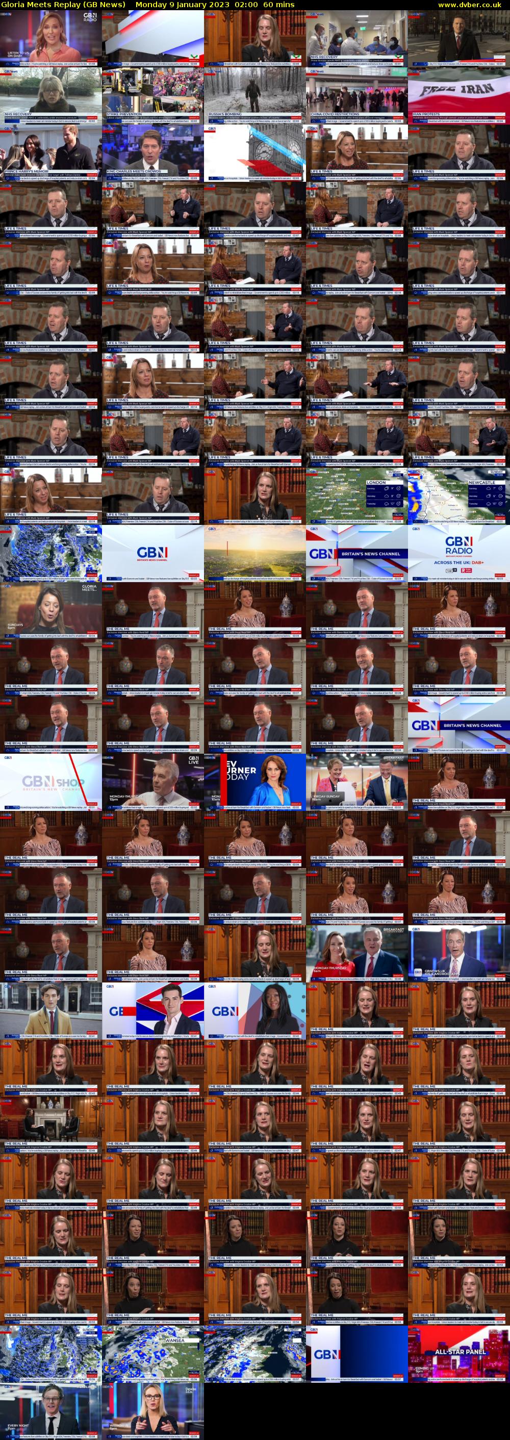 Gloria Meets Replay (GB News) Monday 9 January 2023 02:00 - 03:00