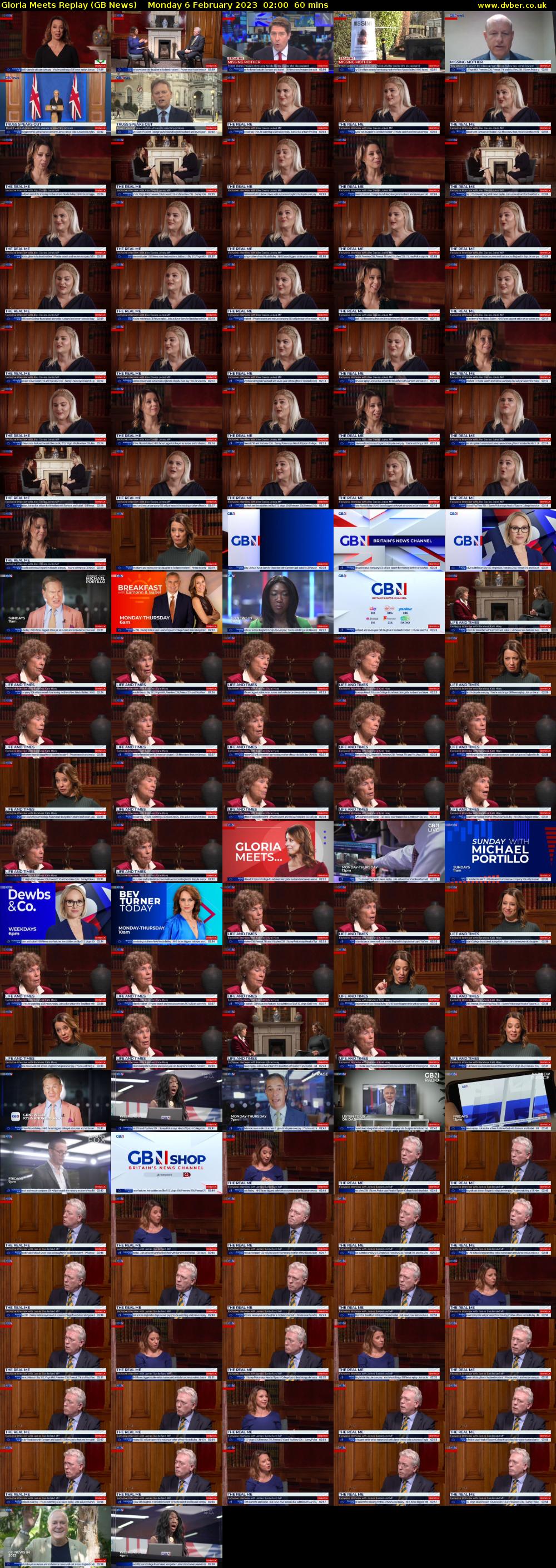 Gloria Meets Replay (GB News) Monday 6 February 2023 02:00 - 03:00