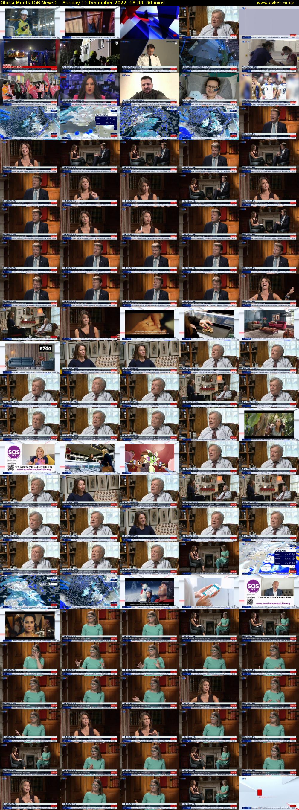 Gloria Meets (GB News) Sunday 11 December 2022 18:00 - 19:00