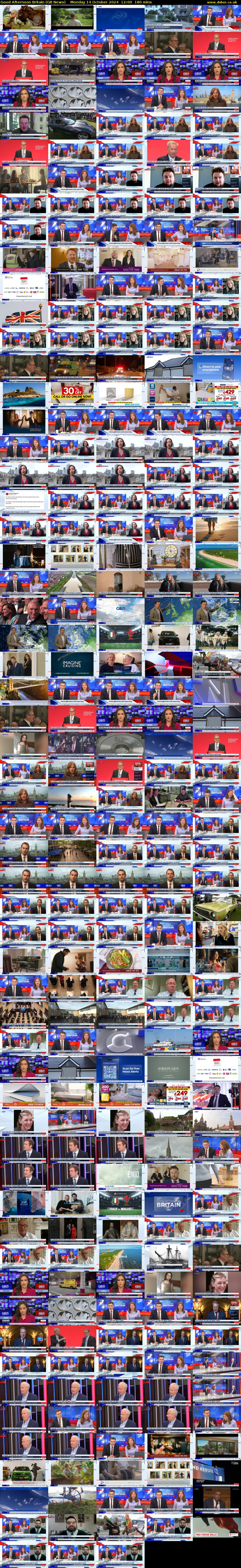Good Afternoon Britain (GB News) Monday 14 October 2024 12:00 - 15:00