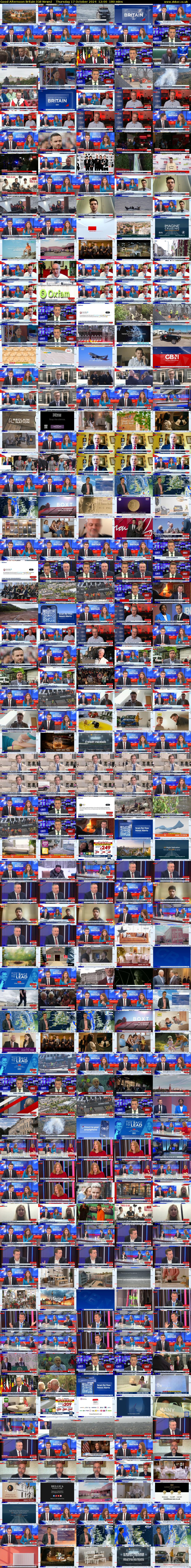 Good Afternoon Britain (GB News) Thursday 17 October 2024 12:00 - 15:00